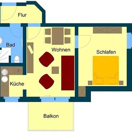 Kuestenwaldhaus Seepferdchen
